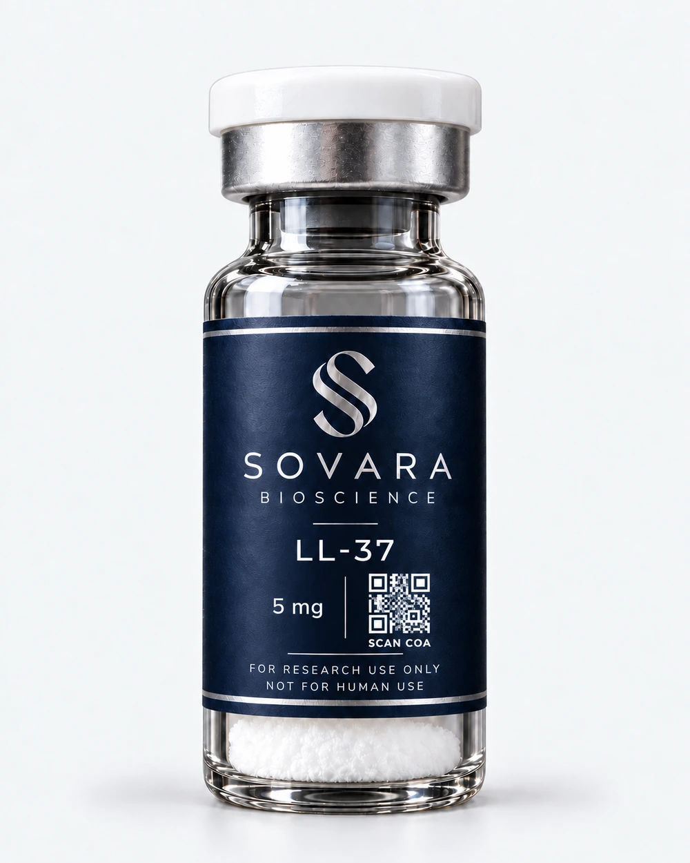 LL-37 5 mg lyophilised vial research vial