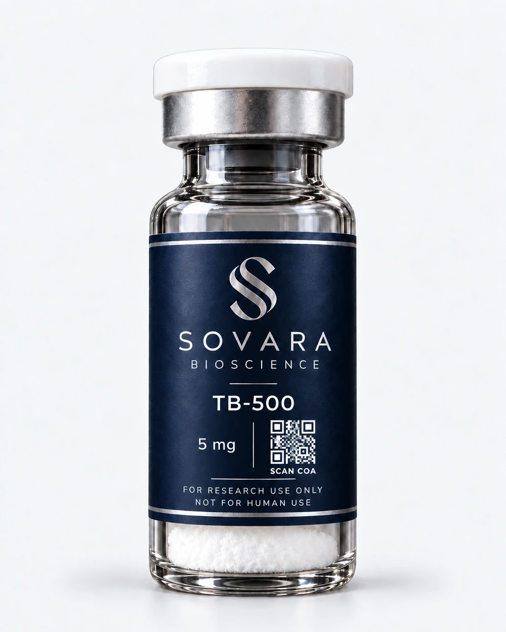 TB-500 5 mg lyophilised vial research vial